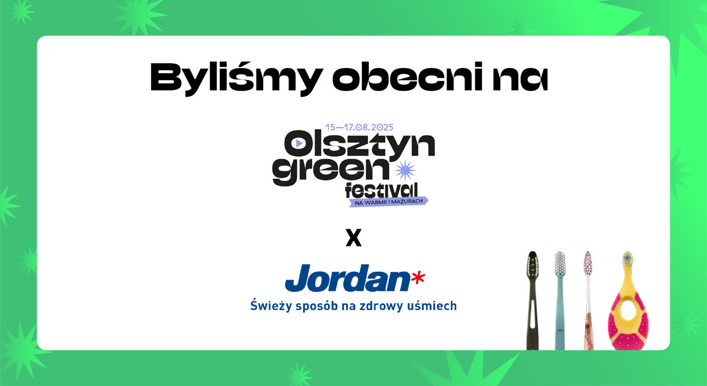 Jordan na Olsztyn Green Festival 2025 – ekologia, uśmiech i dobre emocje